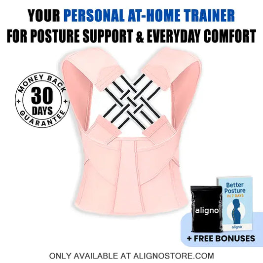 Aligno posture trainer for everyday comfort and better posture.